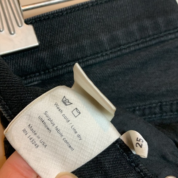 Reformation Hendrix Zipper Jeans Size 25 - Picture 13 of 16